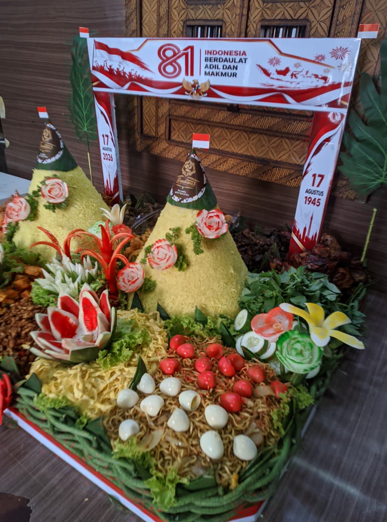 Tumpeng Kemerdekaan Indonesia